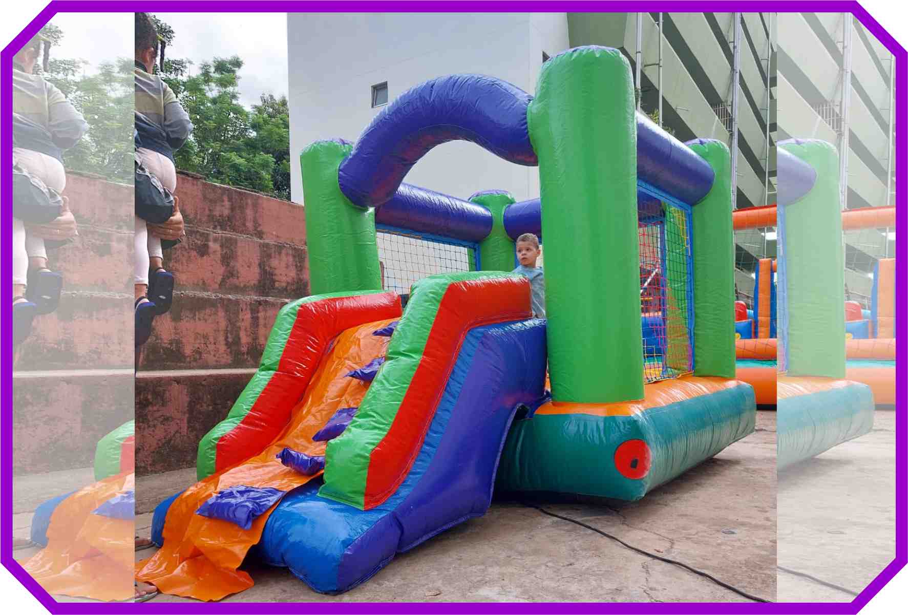 Brinquedos inflaveis para festa infantil