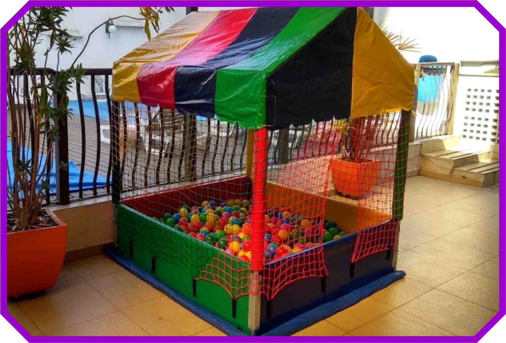 Piscina de bolas infantil em São Paulo